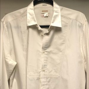 Diesel Shirt with Satin collar